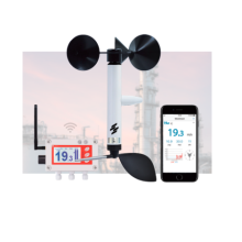 Scarlet-Tech | WL-410SD KABLOSUZ RÜZGAR HIZI VE YÖNÜ SENSÖRÜ