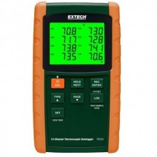 Extech TM500 12 Kanallı Termokupl Kayıt Cihazı